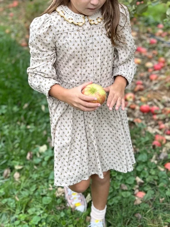 emile et ida crochet collar dress Emile et Ida Crochet Collar Dress